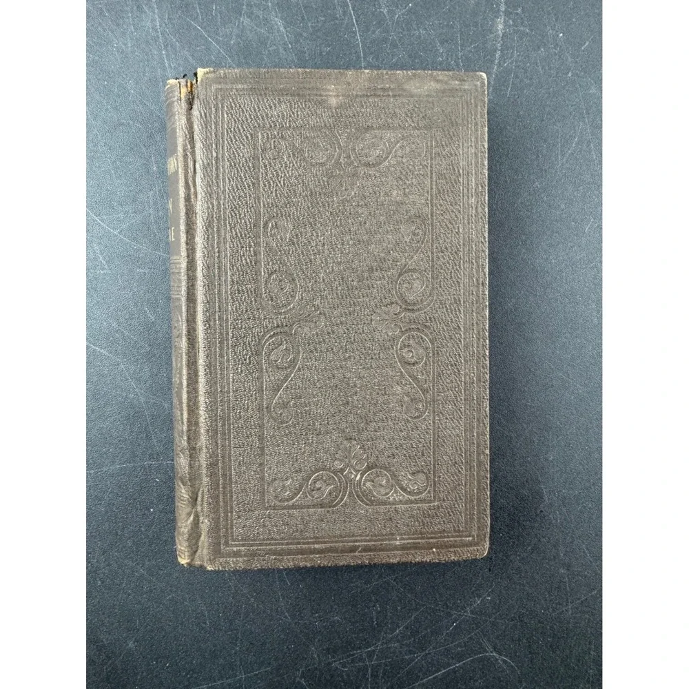1856 The Constitution of‎ Man George Combe Antique Phrenology Book 5th Edition
